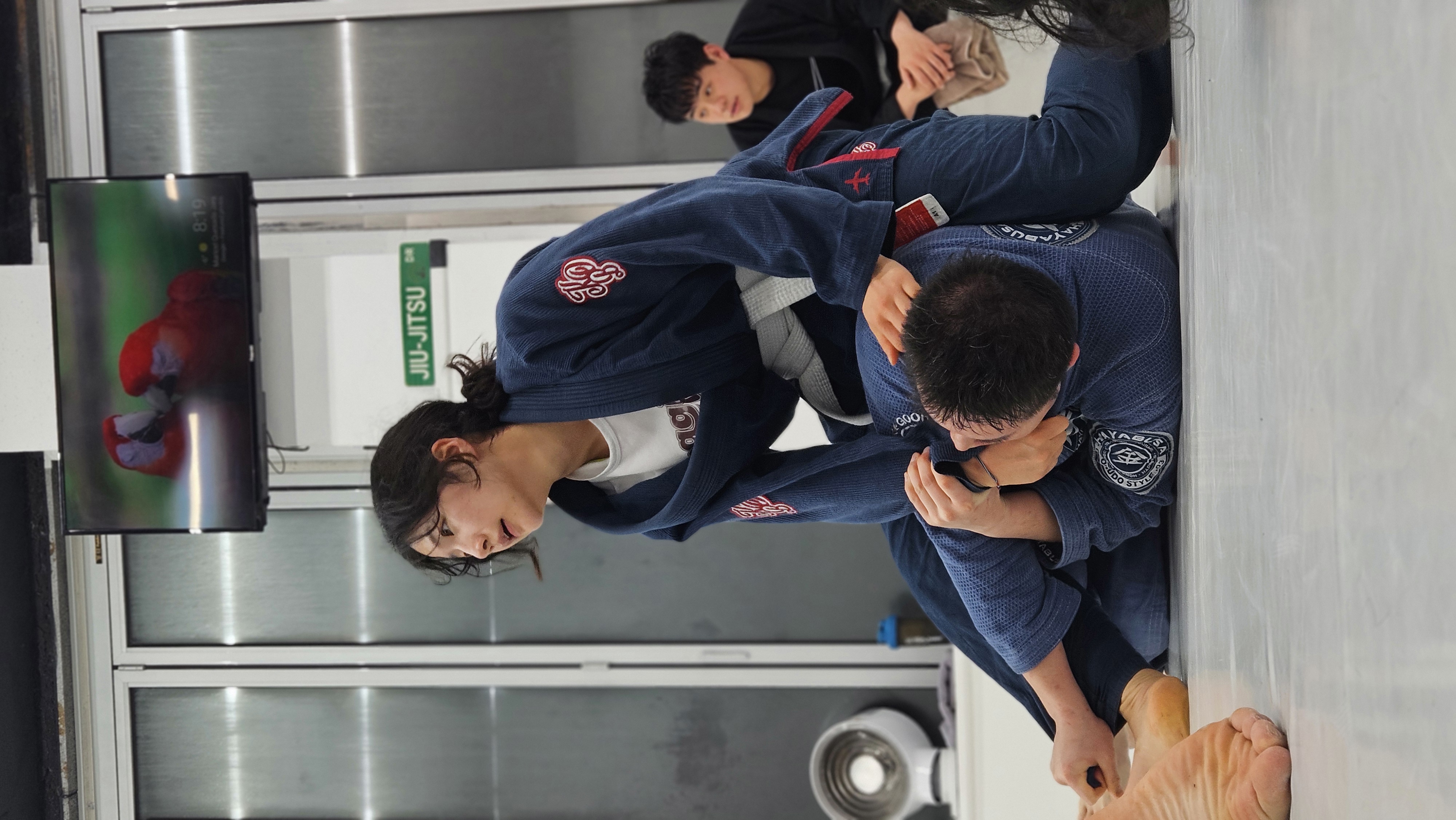 청소년 수련생들